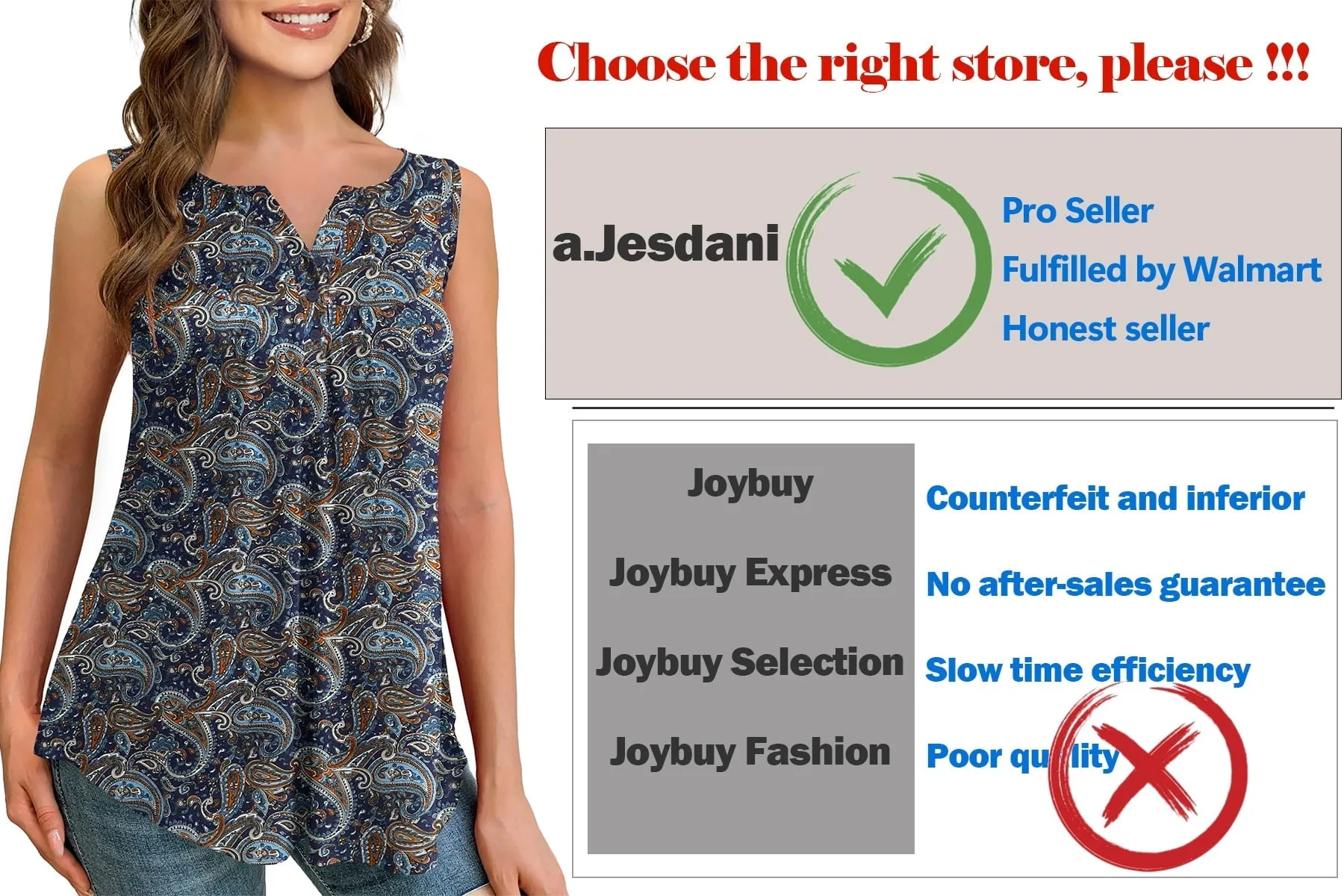 a.Jesdani Womens Plus Size Tunic Tank Tops Sleeveless Casual Blouses m-4x
