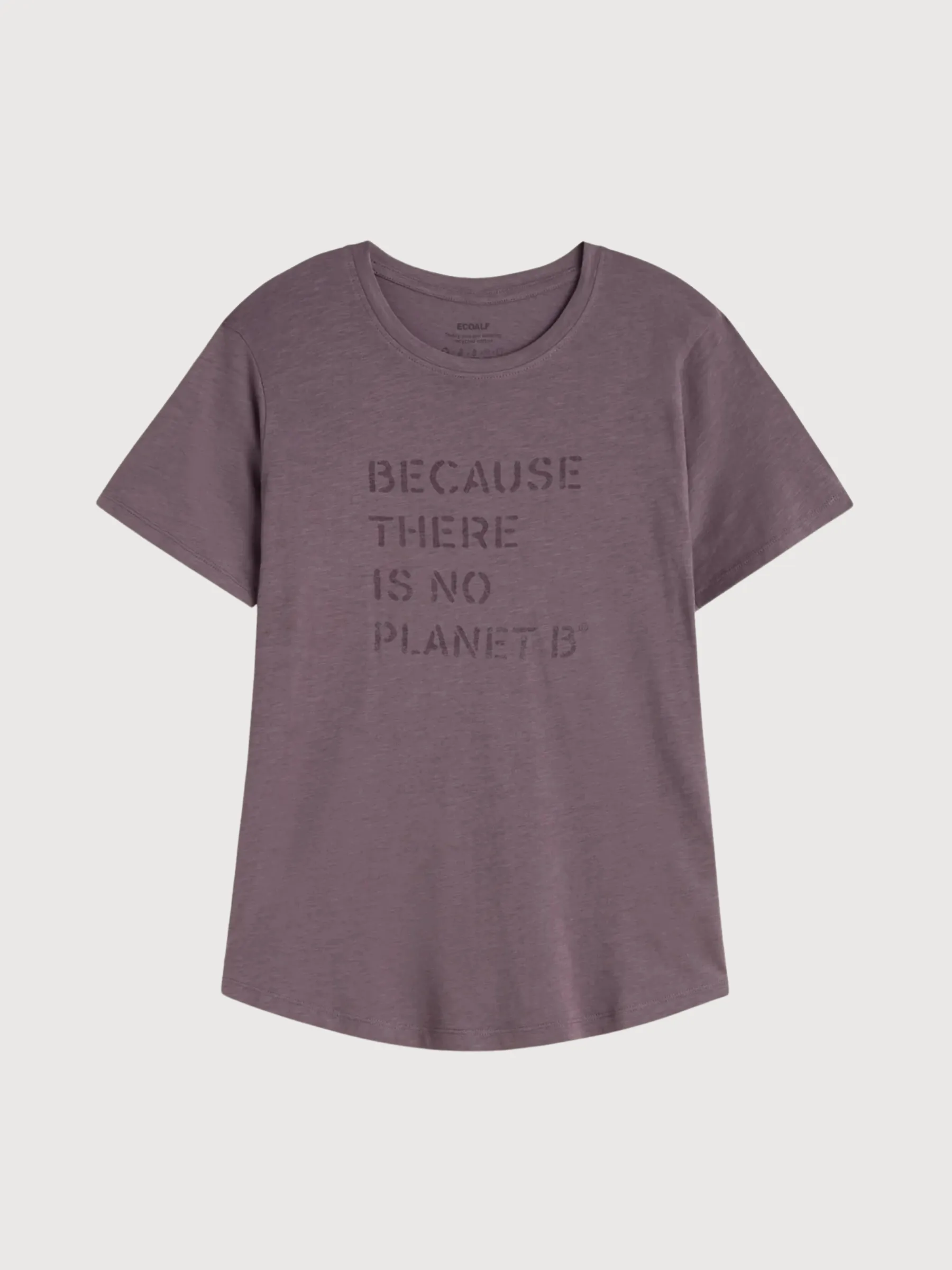 Ambel Peppercorn Purple Woman T-Shirt | Ecoalf
