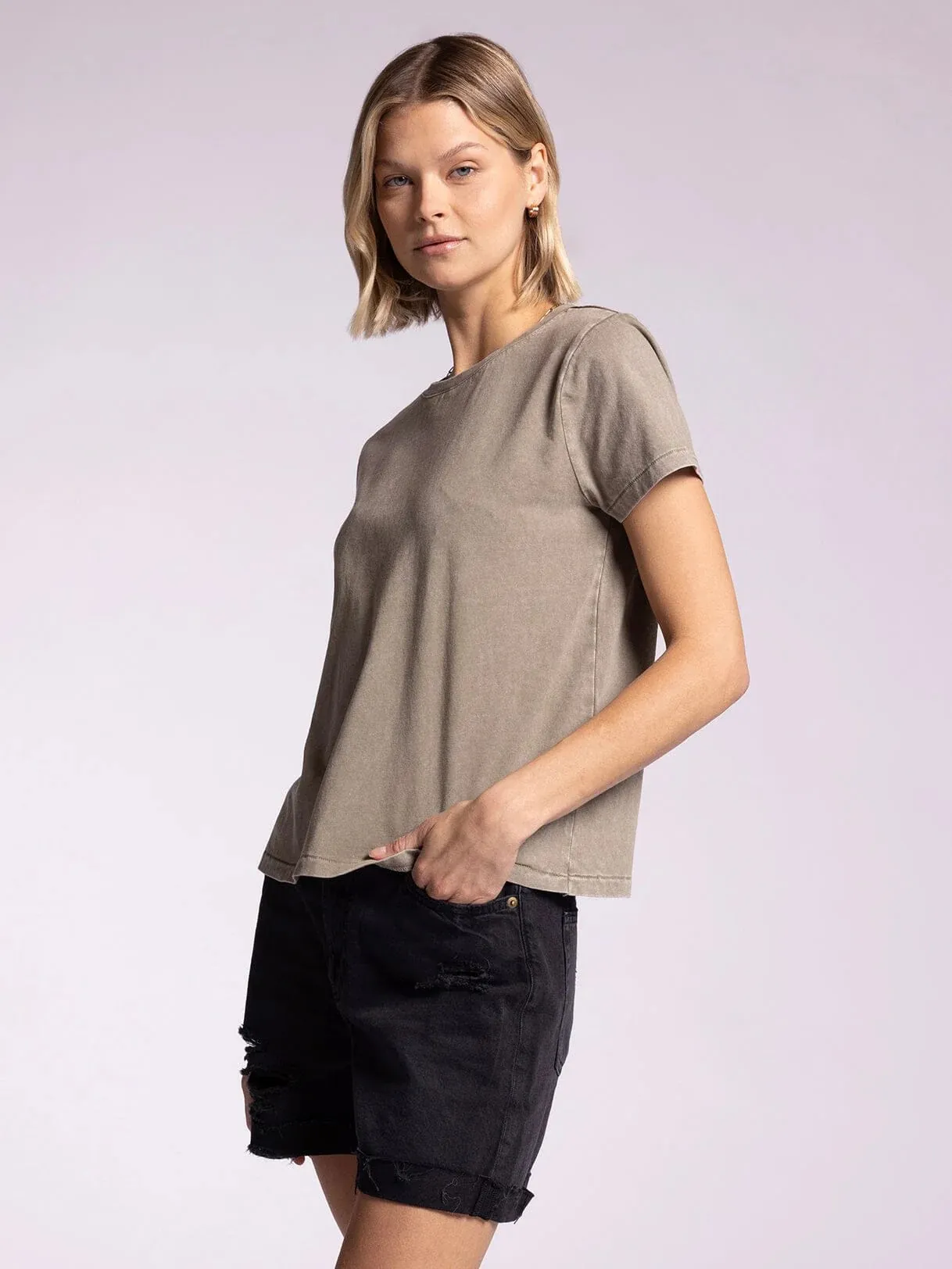 Asher Tee - Dried Sage
