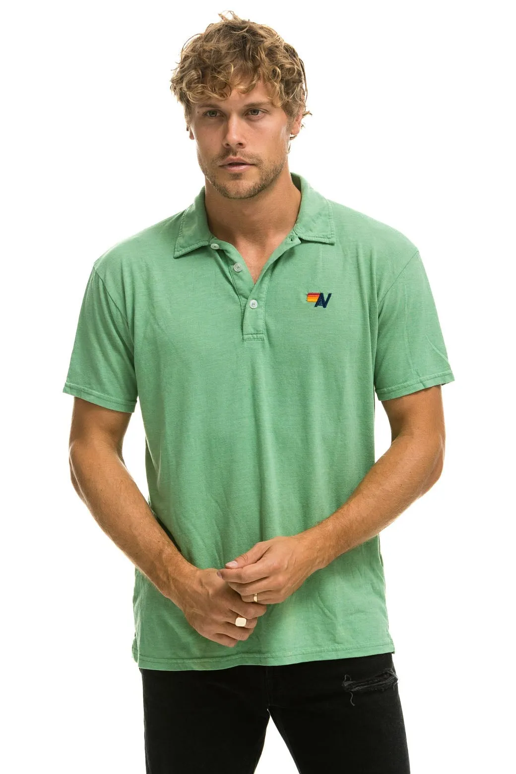 AVIATOR NATION POLO - MINT