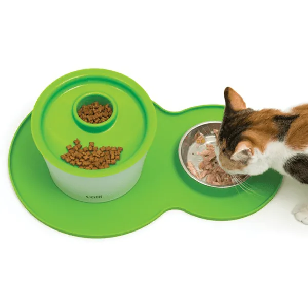 Catit Green Peanut Placemat - Medium