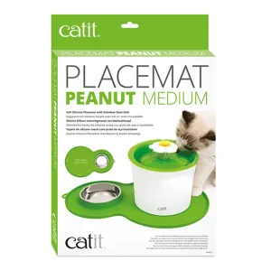 Catit Green Peanut Placemat - Medium