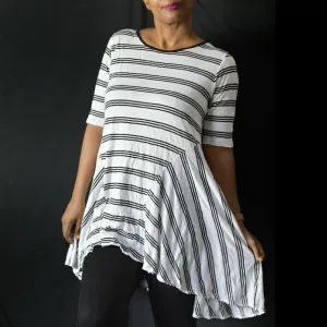 Comfy USA Shirley Tunic Top Size Small