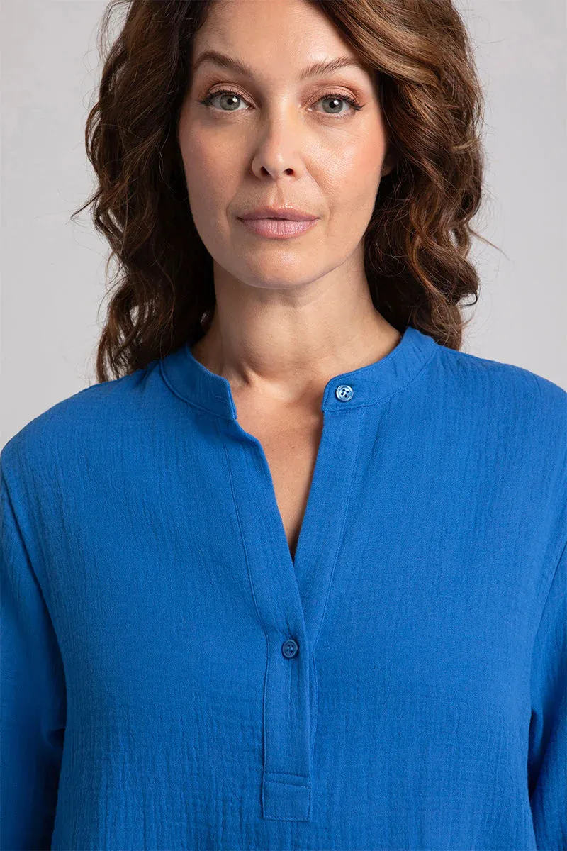 Cotton Gauze Overshirt