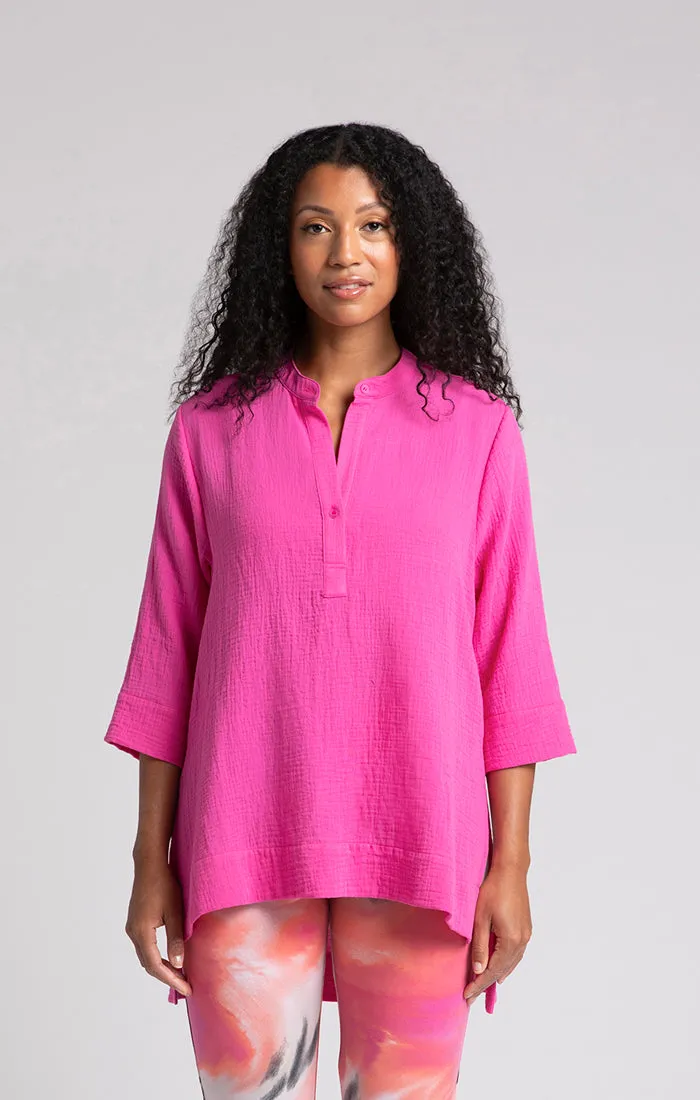 Cotton Gauze Overshirt