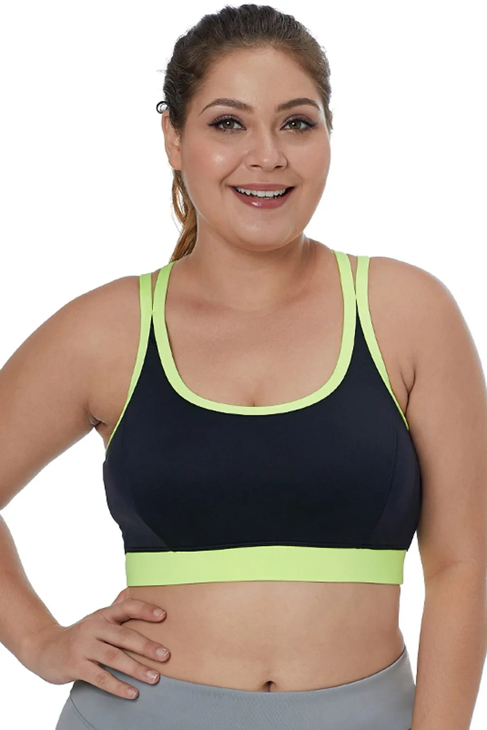 Double Straps Yoga Tops