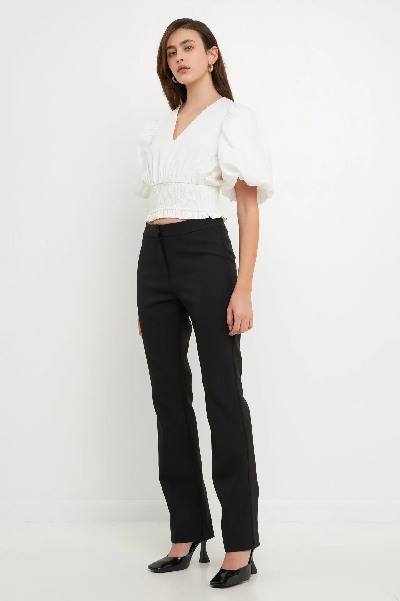 Endless Rose - Smocked waist Top