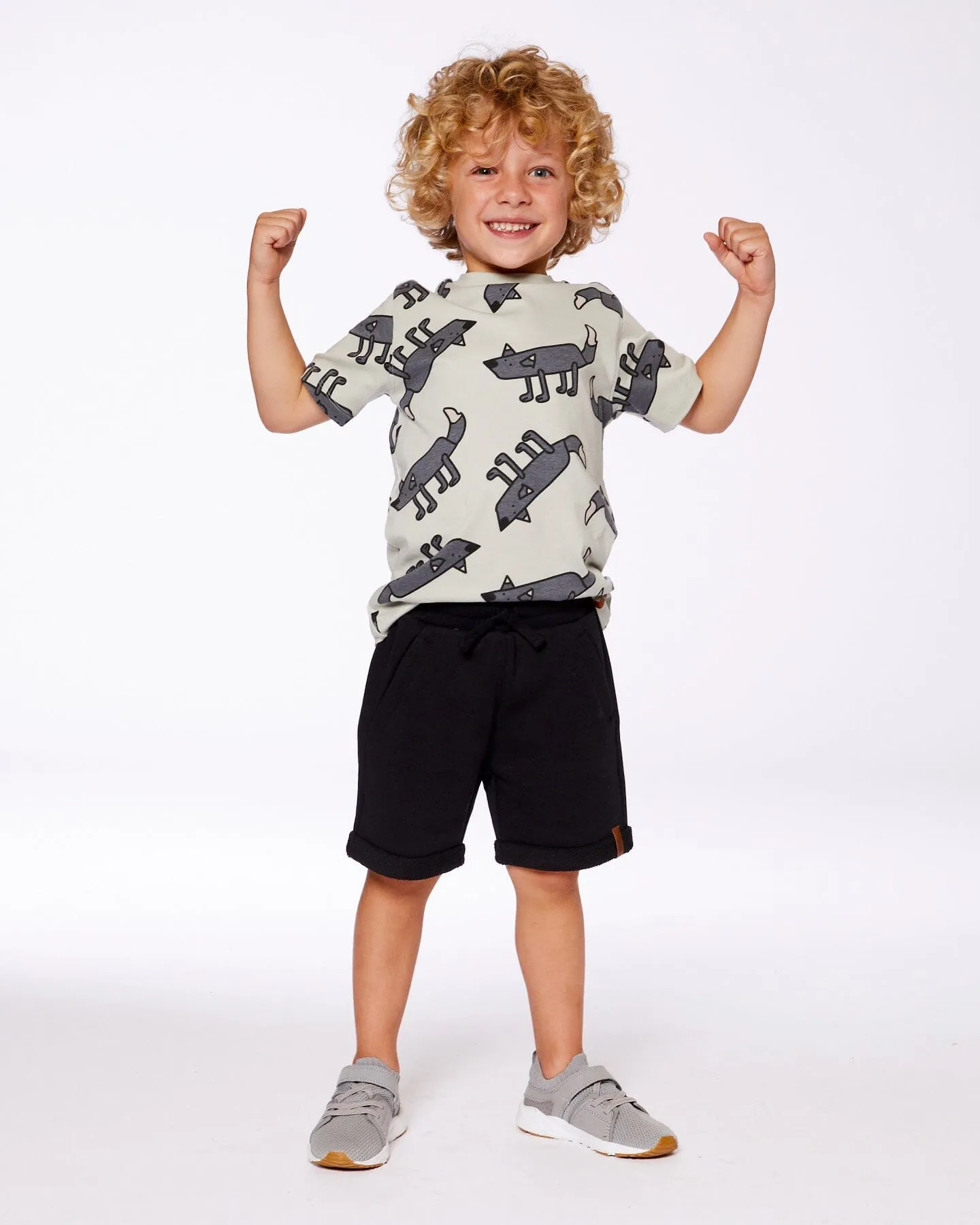 French Terry Short Black