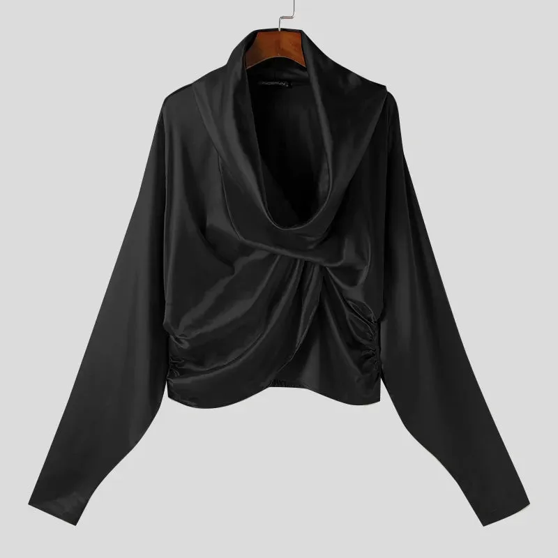 Gathered Long Sleeve Top