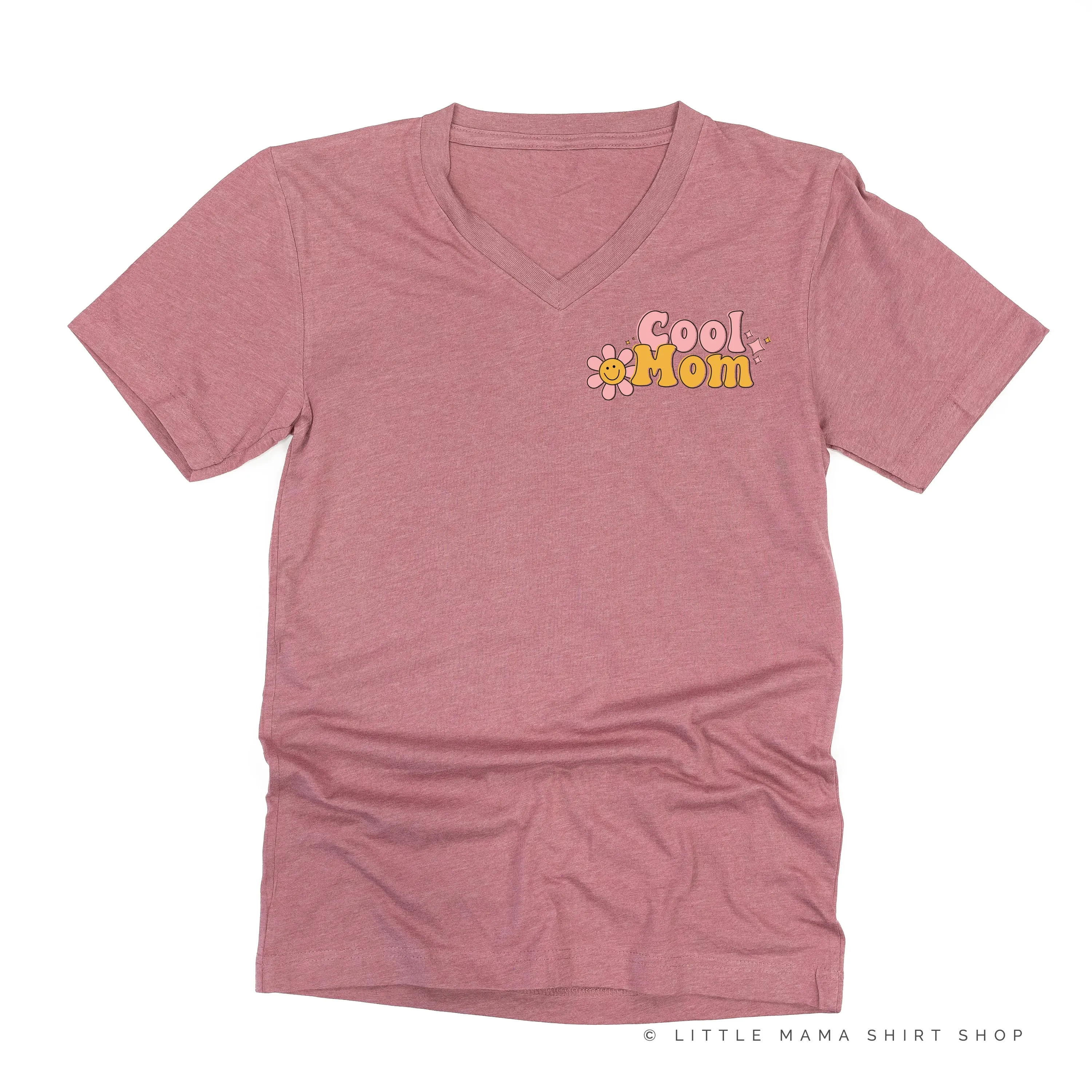 GROOVY FLOWER COOL MOM - Unisex Tee