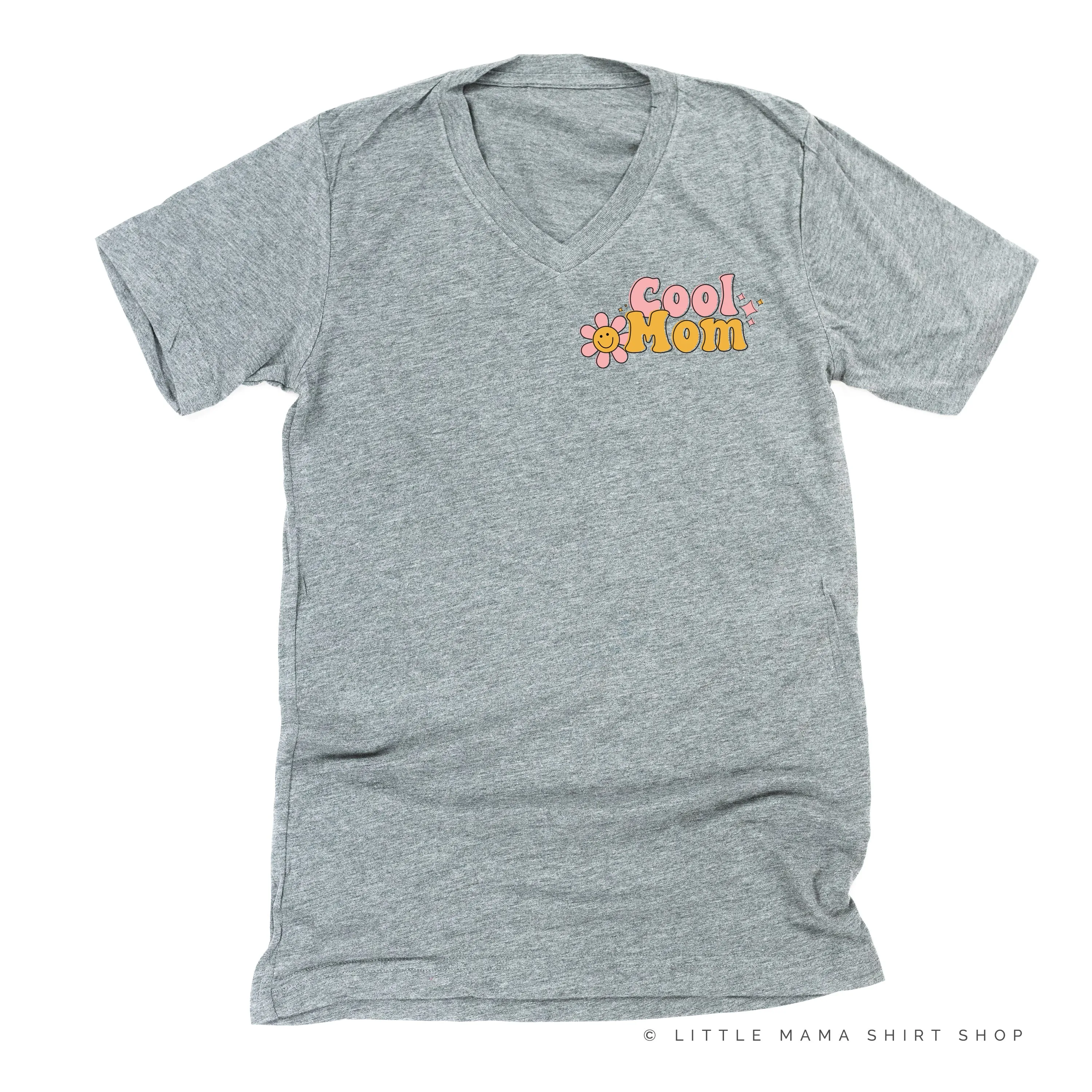 GROOVY FLOWER COOL MOM - Unisex Tee