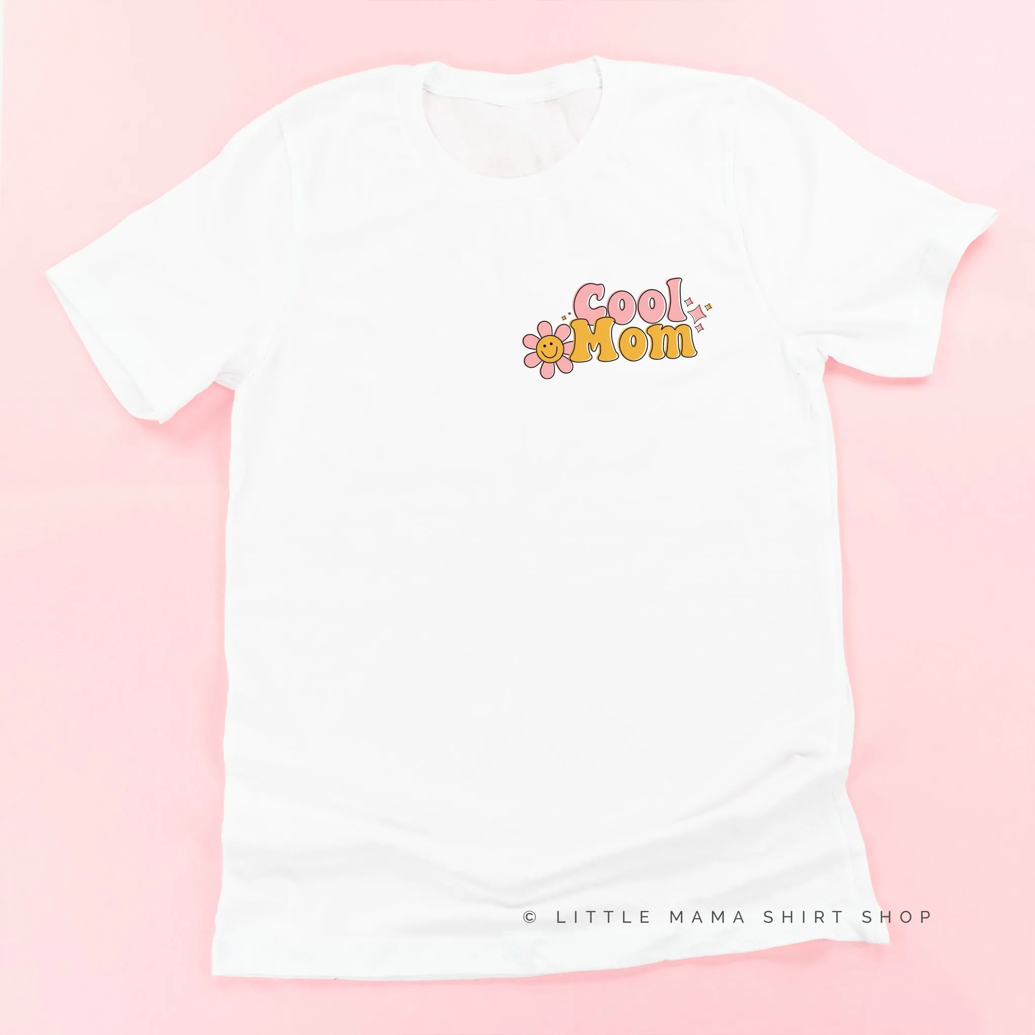 GROOVY FLOWER COOL MOM - Unisex Tee
