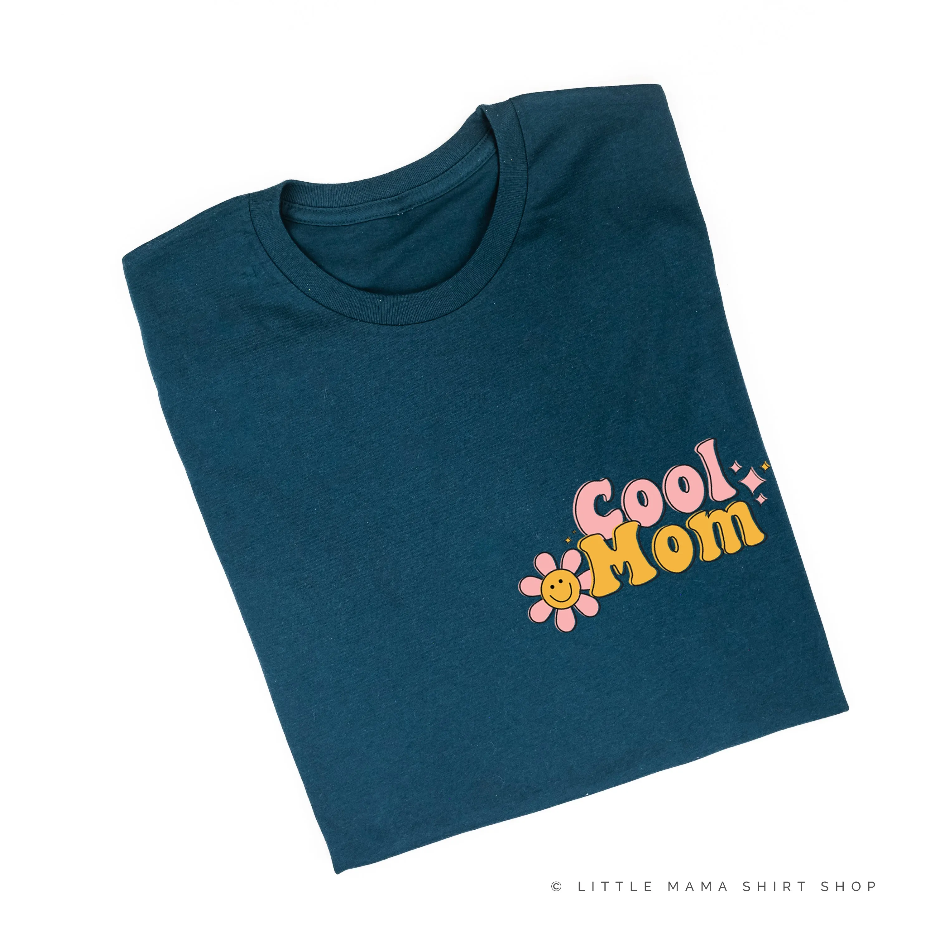GROOVY FLOWER COOL MOM - Unisex Tee