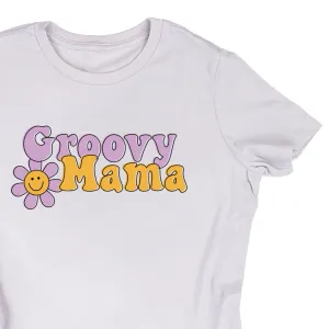 GROOVY MAMA (Purple/Yellow)- Unisex Tee