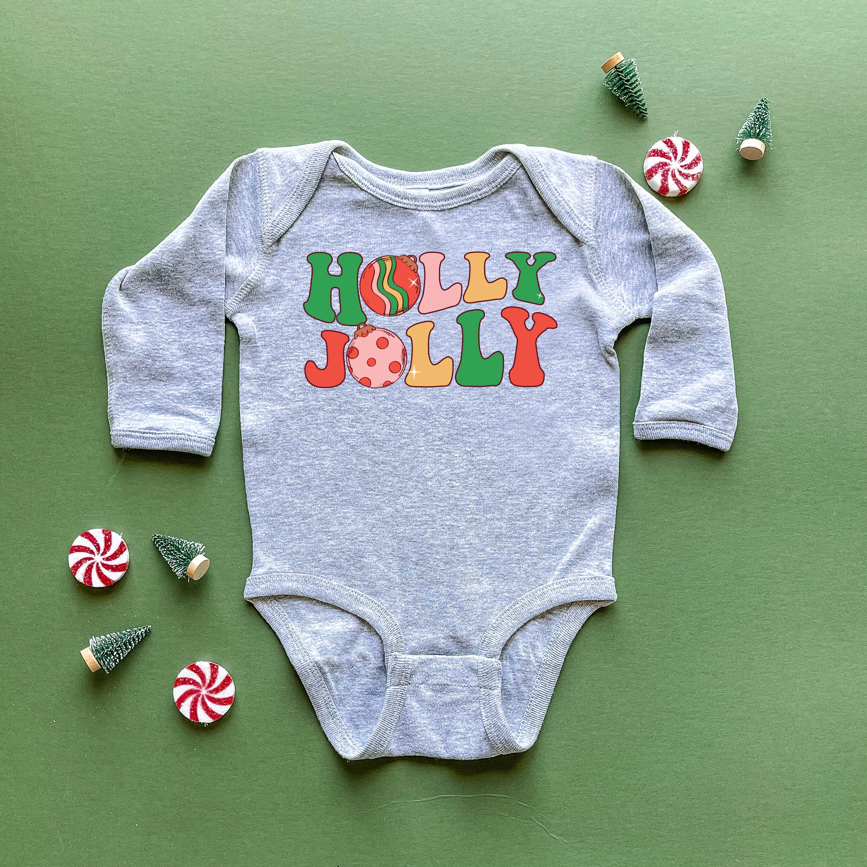 Holly Jolly - Child LONG SLEEVE Tee