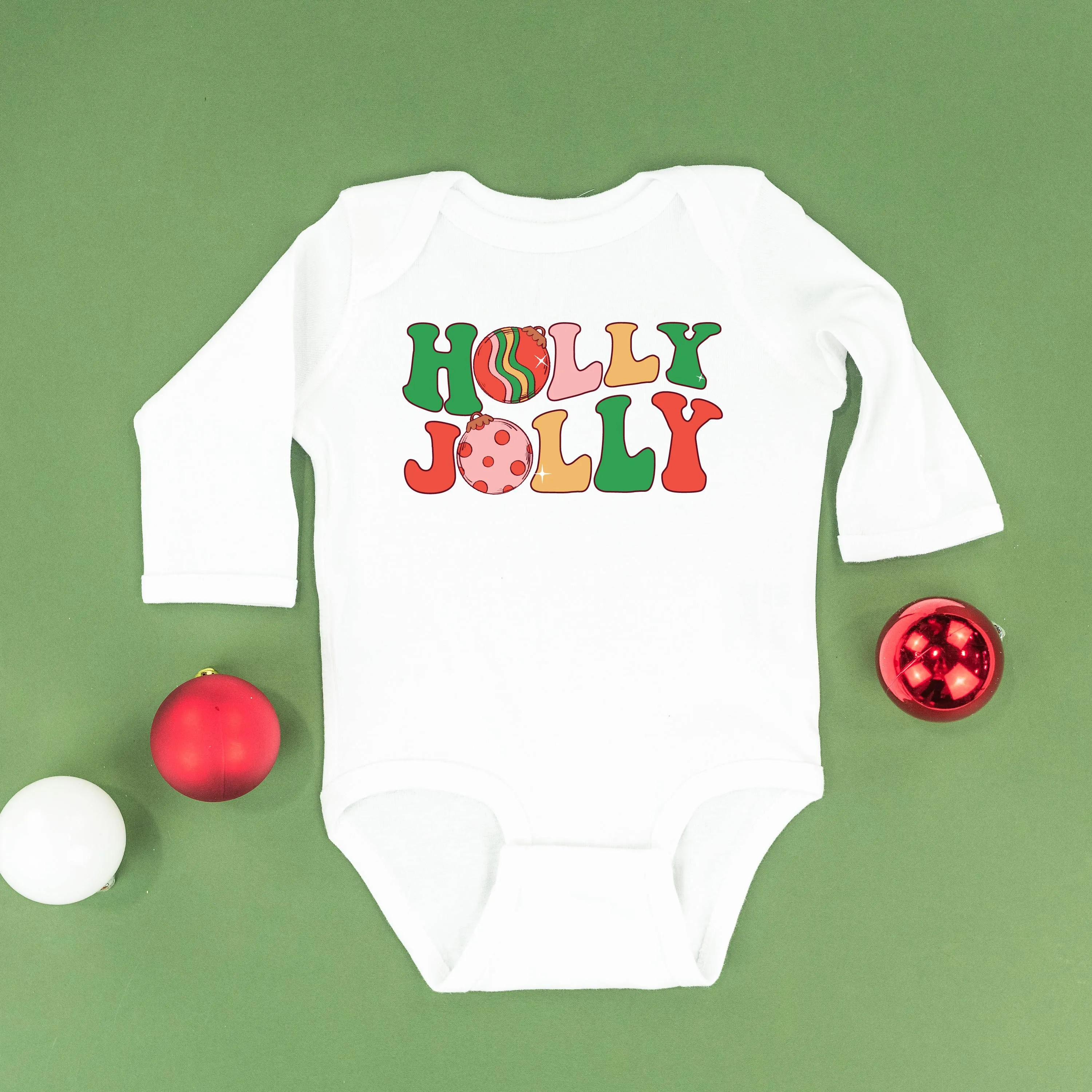 Holly Jolly - Child LONG SLEEVE Tee