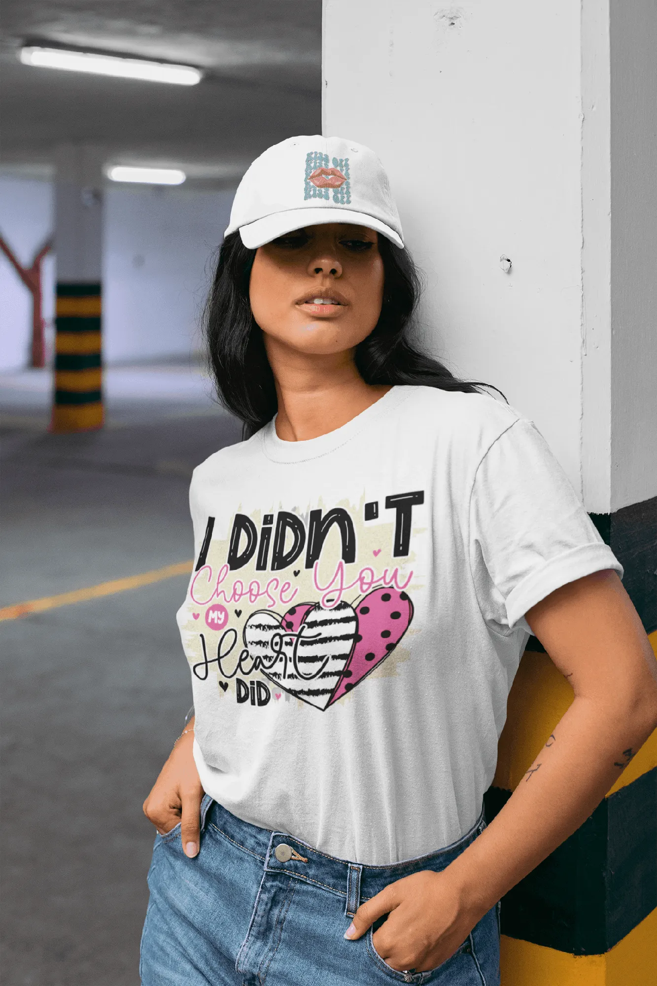 I DIDN'T Choose you my HEART did T-shirt
