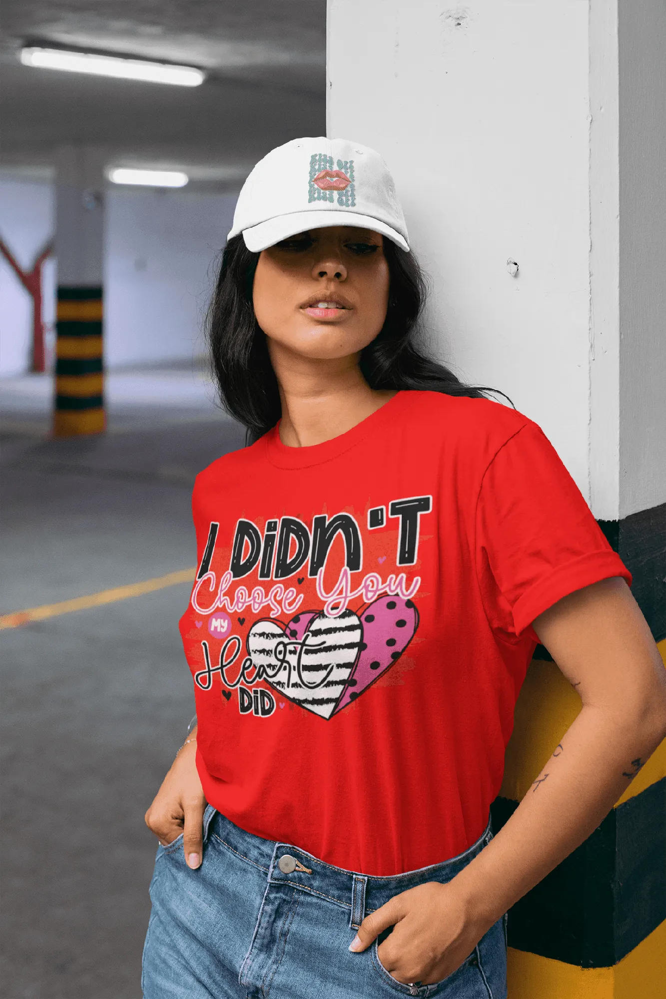 I DIDN'T Choose you my HEART did T-shirt