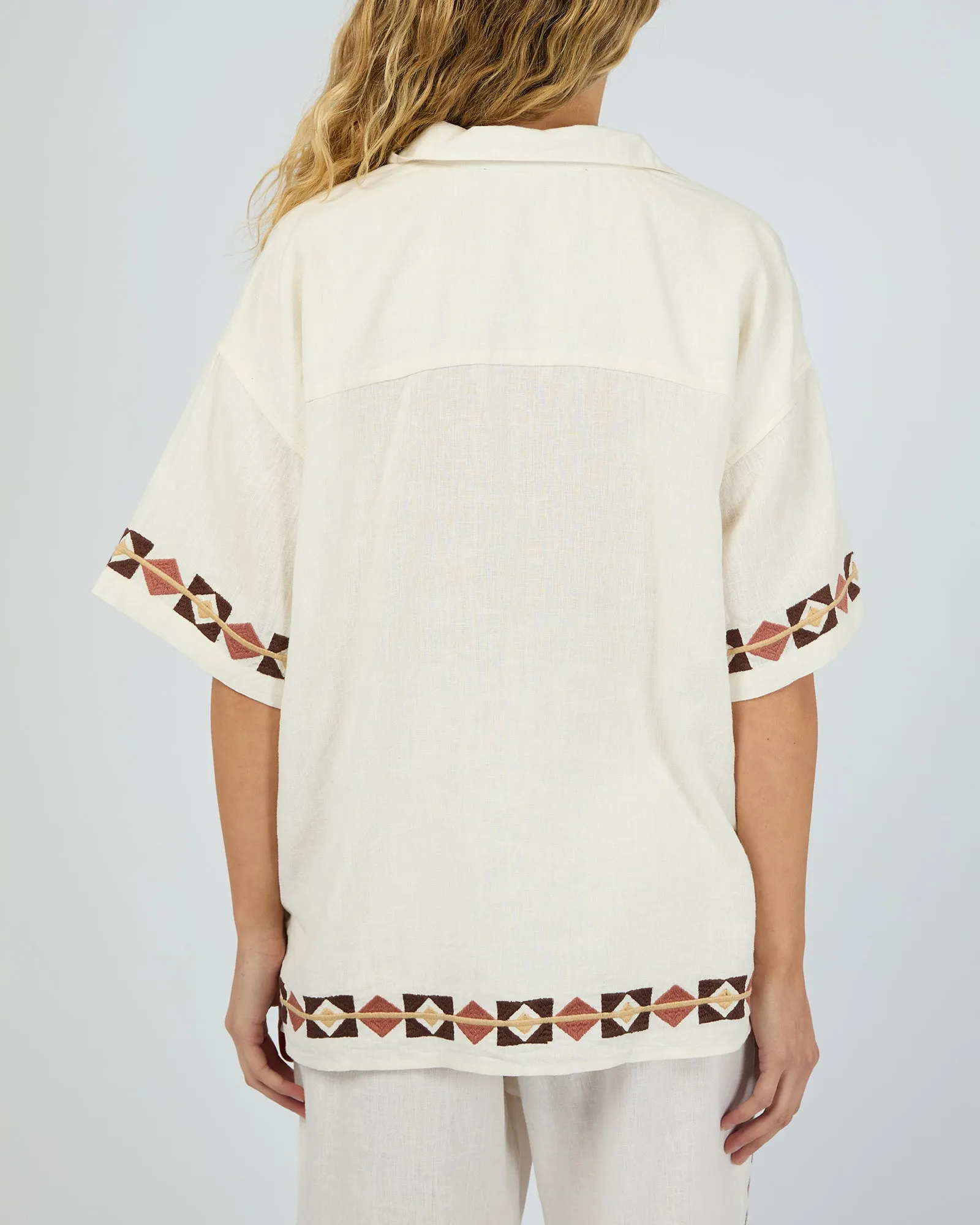 Los Cabos Shirt Vintage White