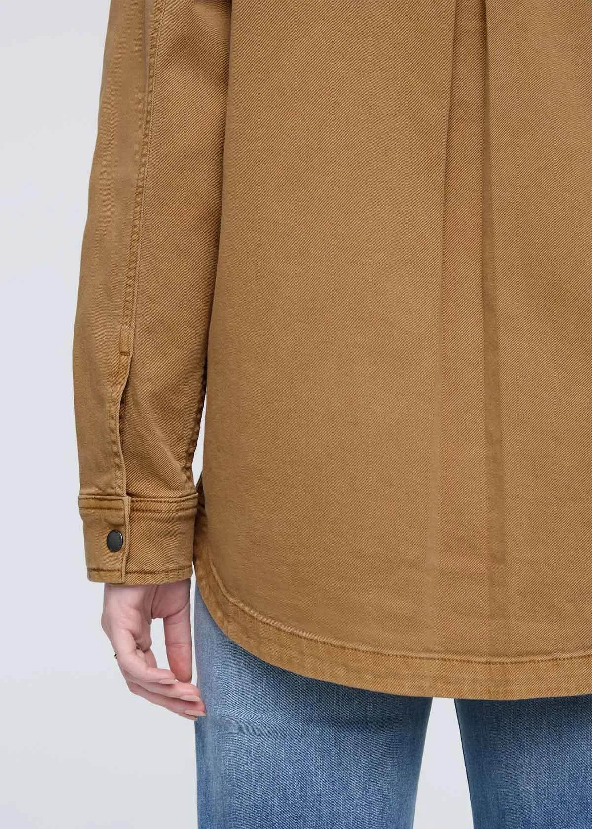 LuxTwill Overshirt -  Camel