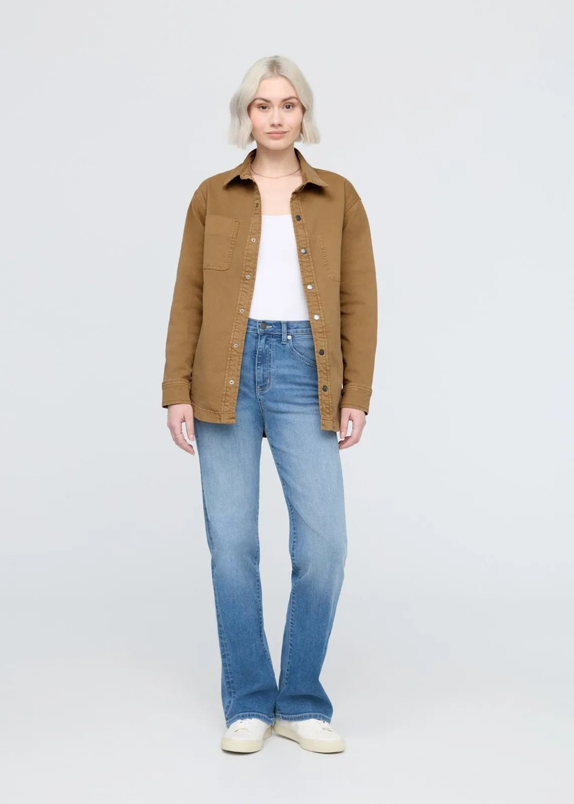 LuxTwill Overshirt -  Camel