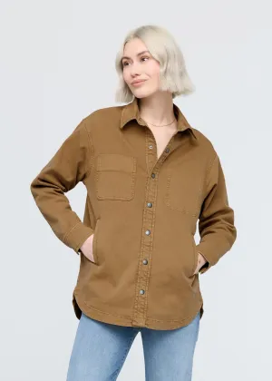 LuxTwill Overshirt -  Camel