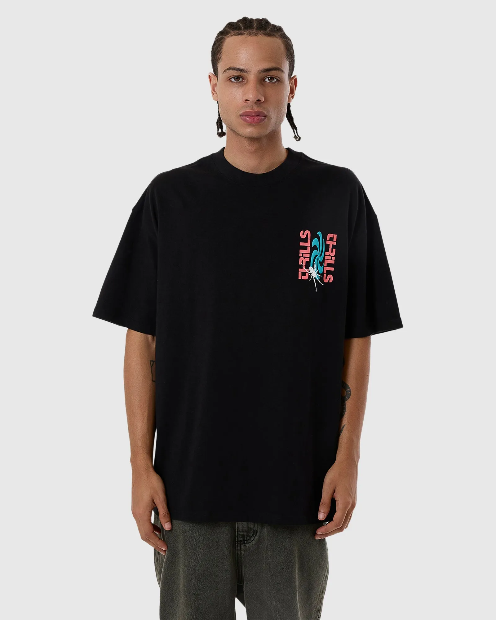 MENS FIRESTARTER BOX FIT OVERSIZE T-SHIRT