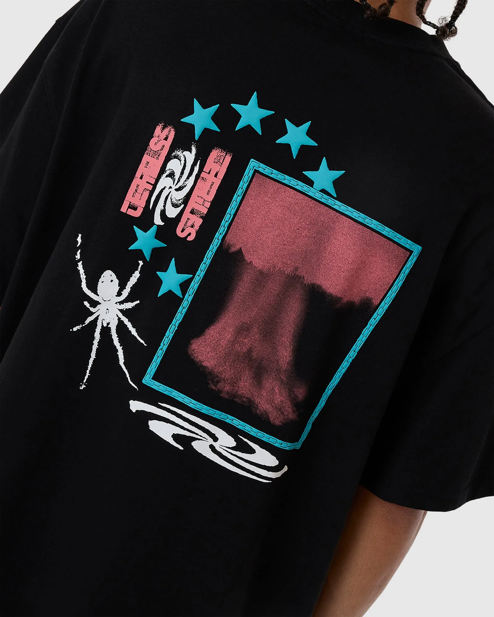MENS FIRESTARTER BOX FIT OVERSIZE T-SHIRT