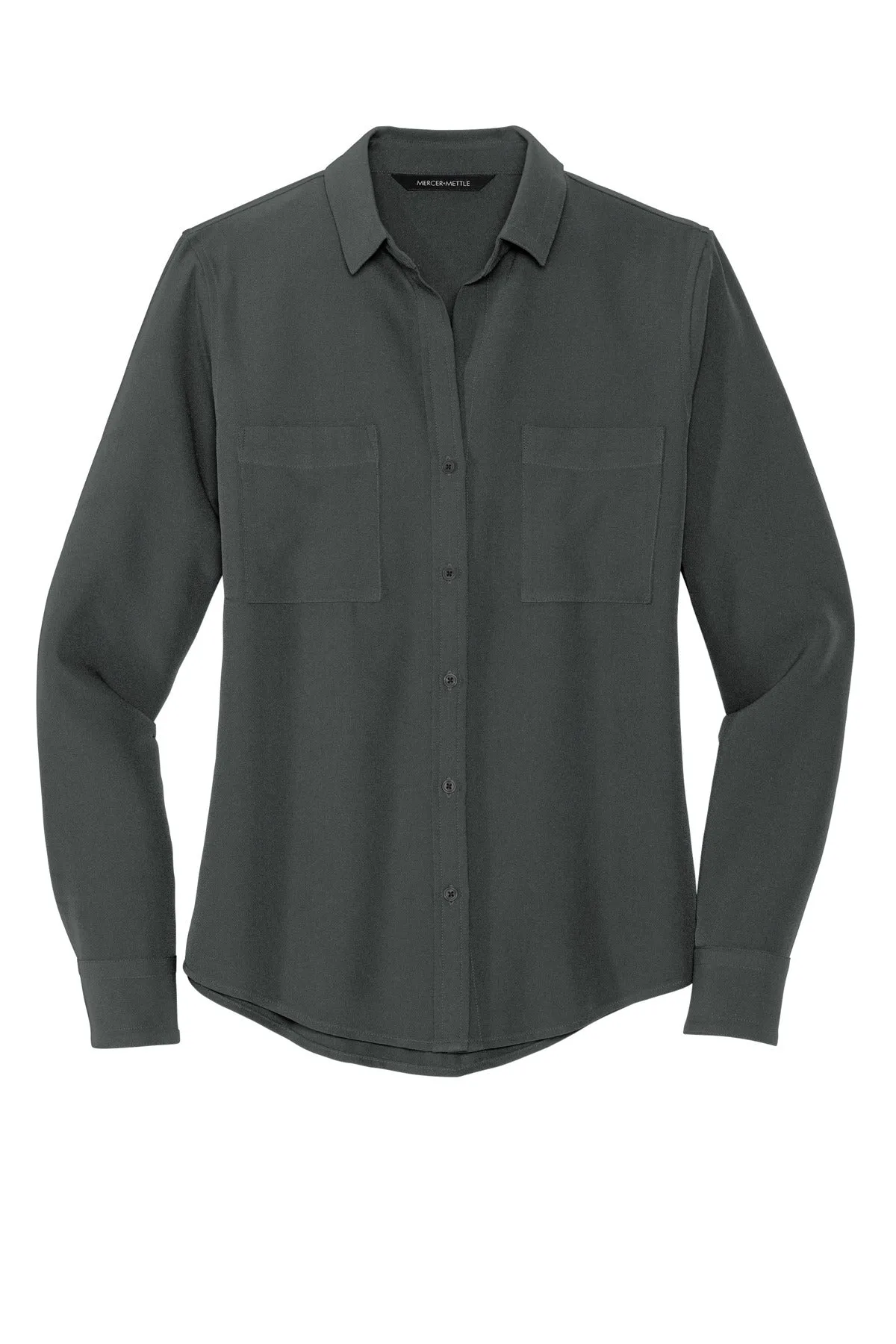 Mercer Mettle™ Women's Stretch Crepe Long Sleeve Camp MM2013