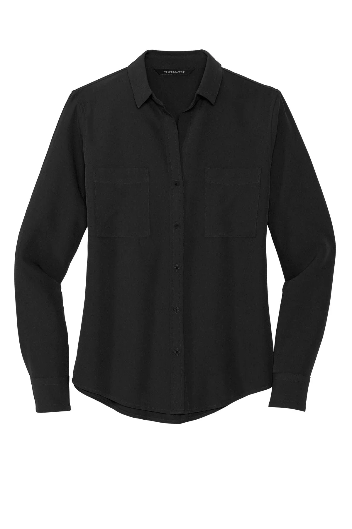Mercer Mettle™ Women's Stretch Crepe Long Sleeve Camp MM2013