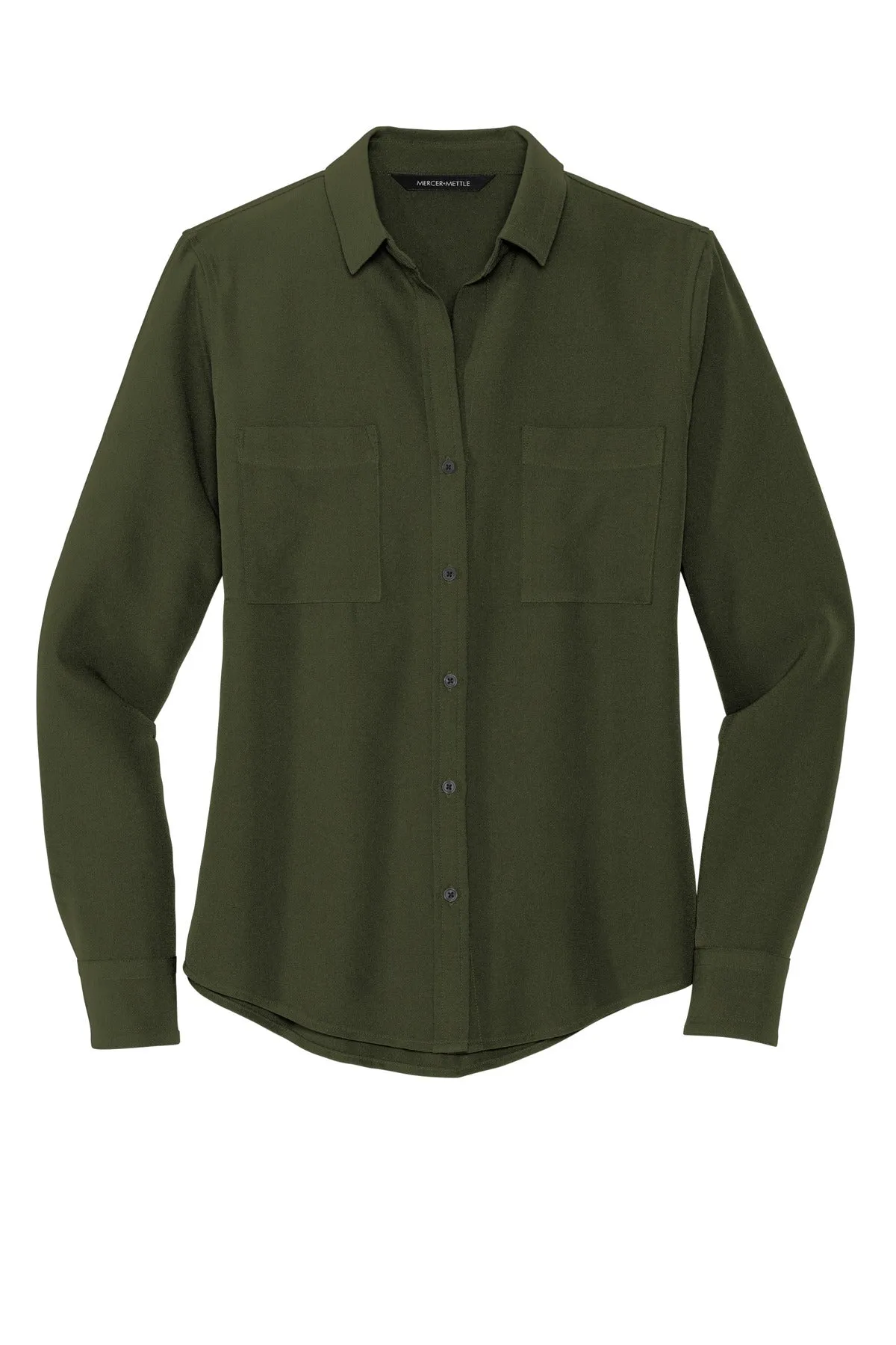 Mercer Mettle™ Women's Stretch Crepe Long Sleeve Camp MM2013