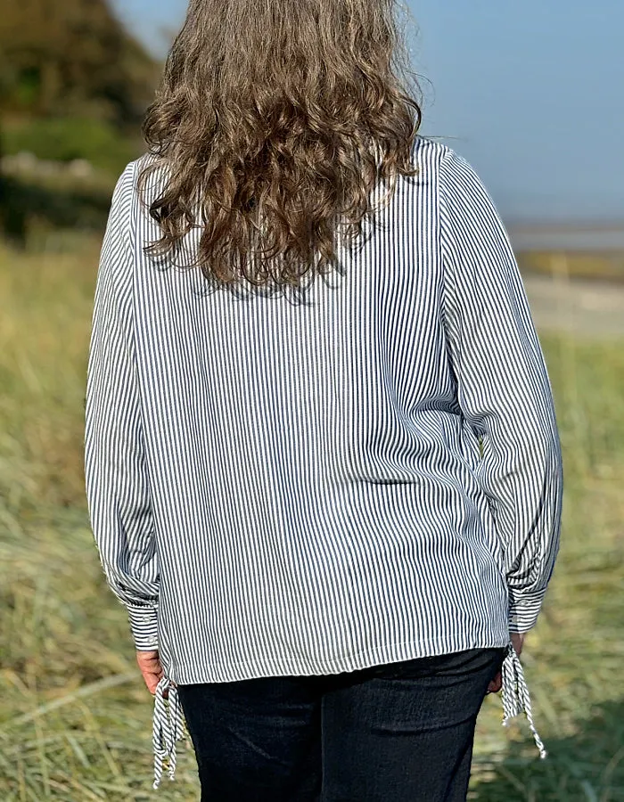 Milano Blue Stripe Shirt