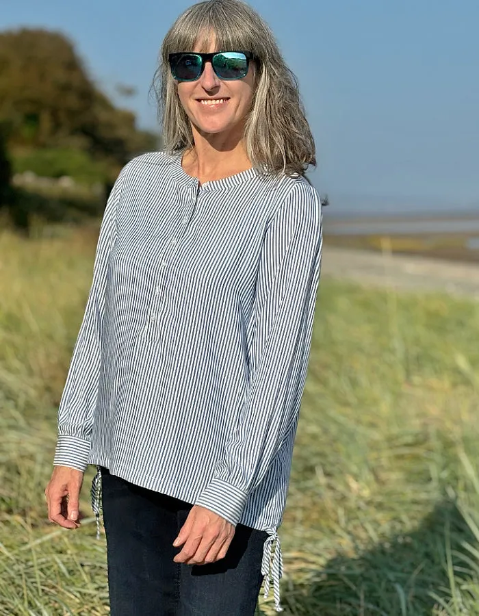 Milano Blue Stripe Shirt