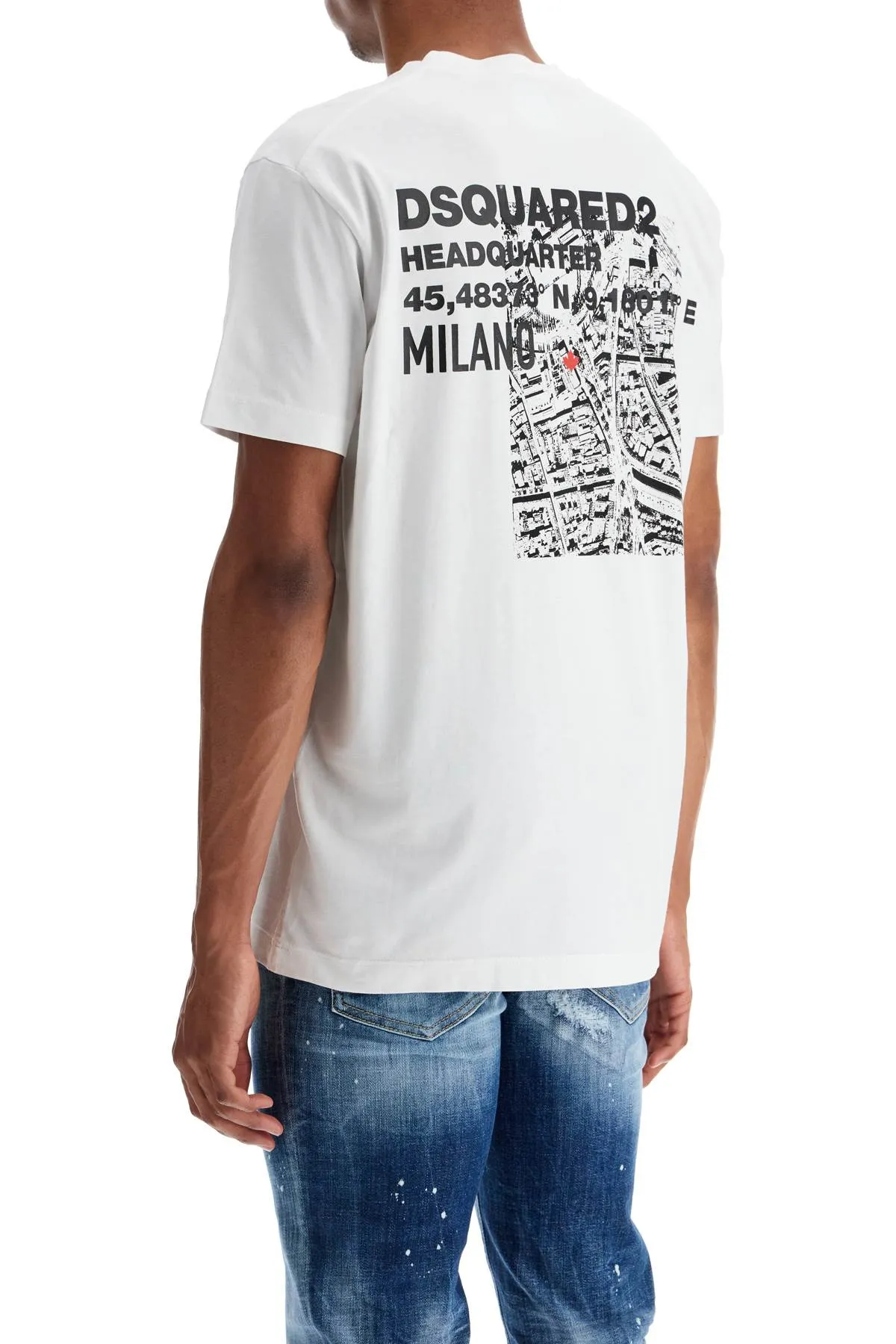 Milano Print Cotton T-Shirt