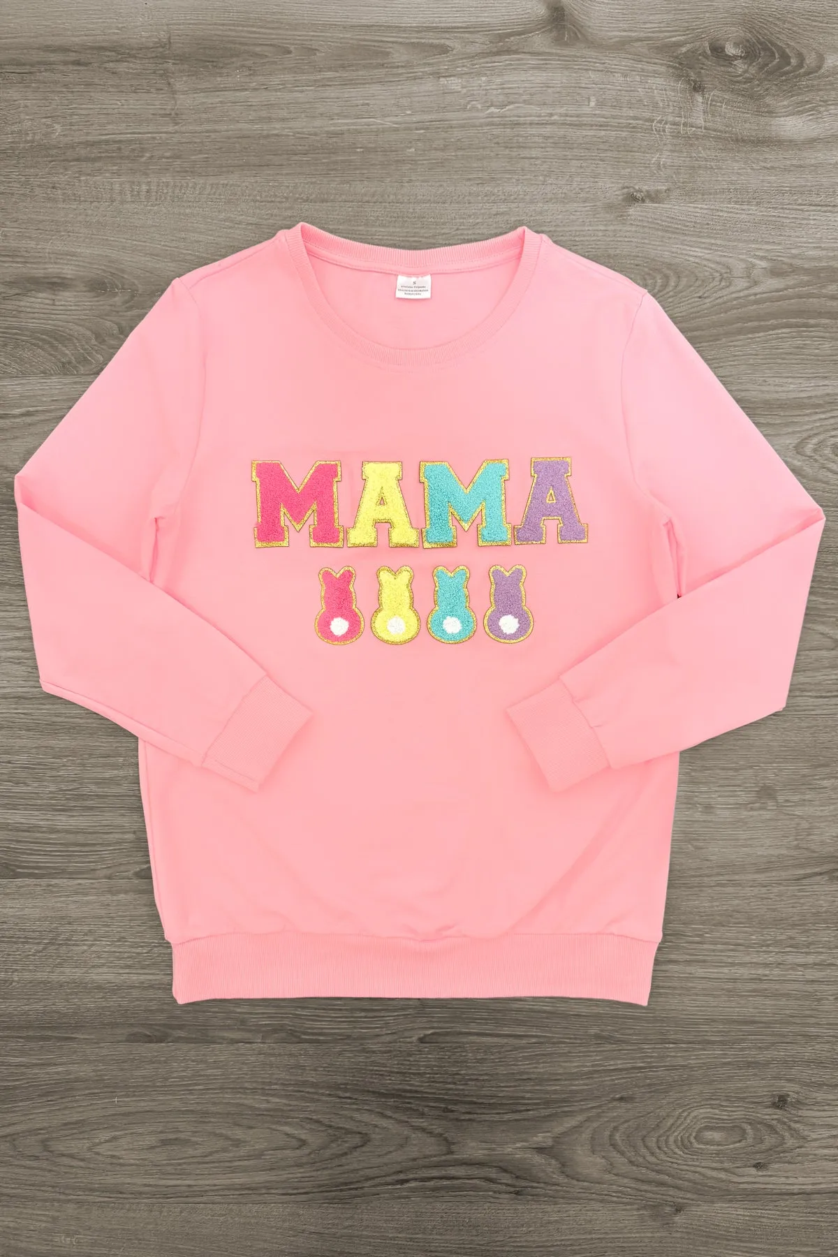 Mom & Me - "Mama & Mini" Pink Peep Top