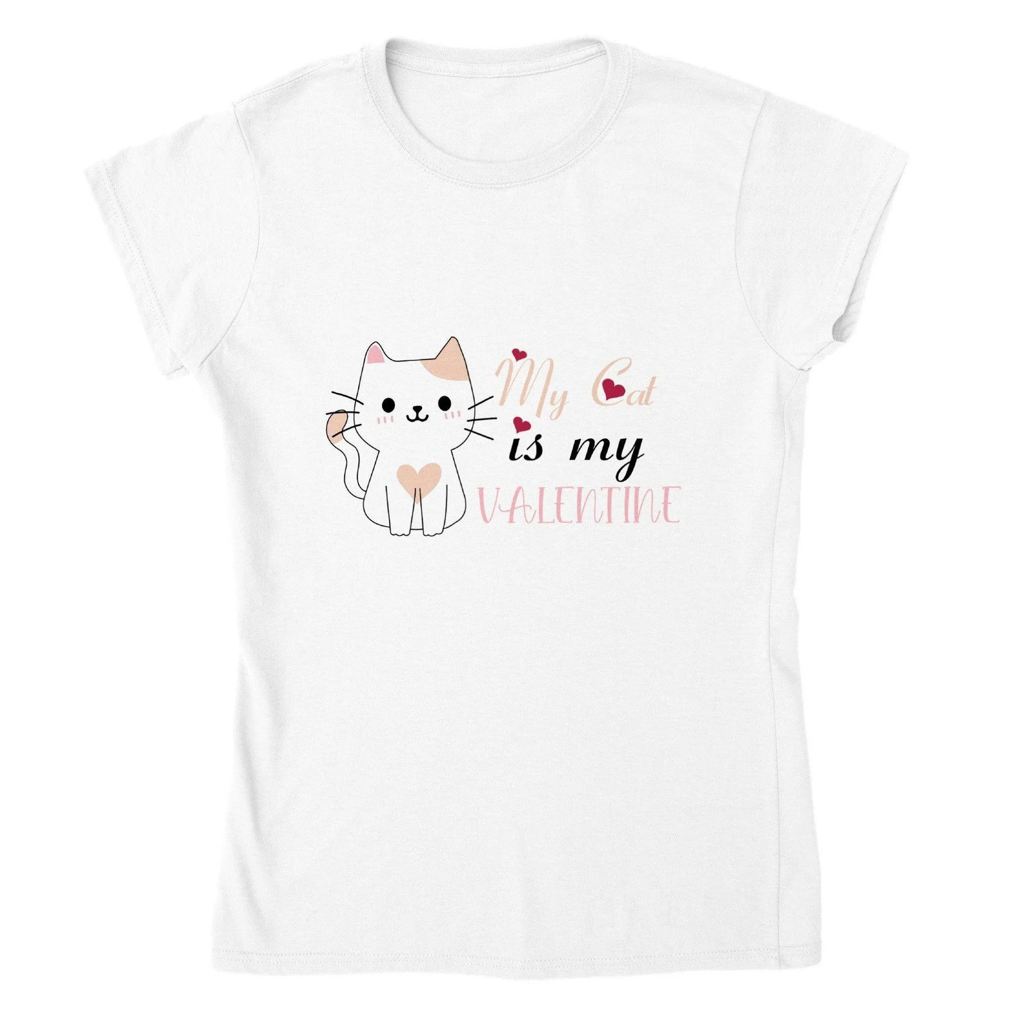 My Cat is MY VALENTINE T-shirt