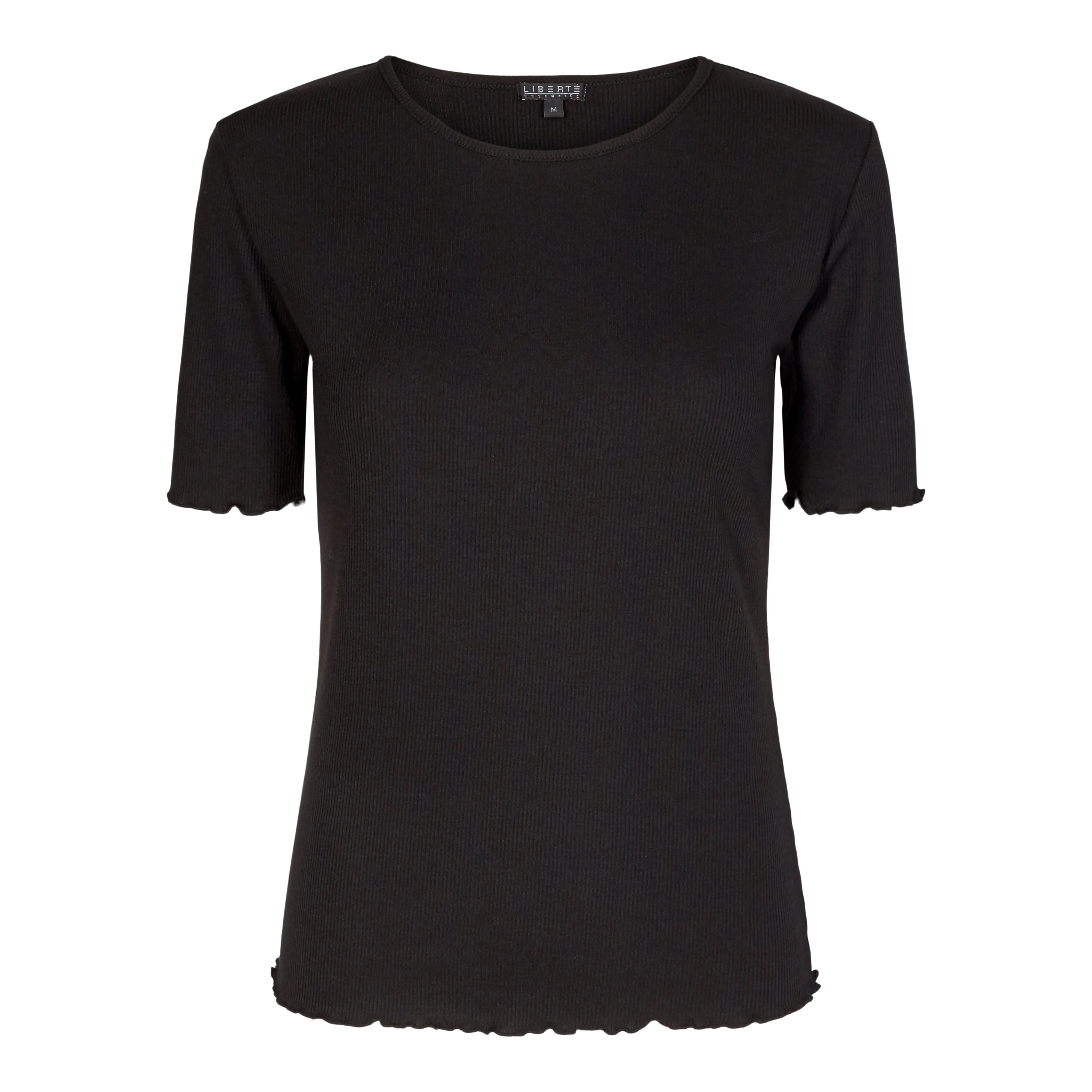 NATALIA-SS-BLOUSE - BLACK