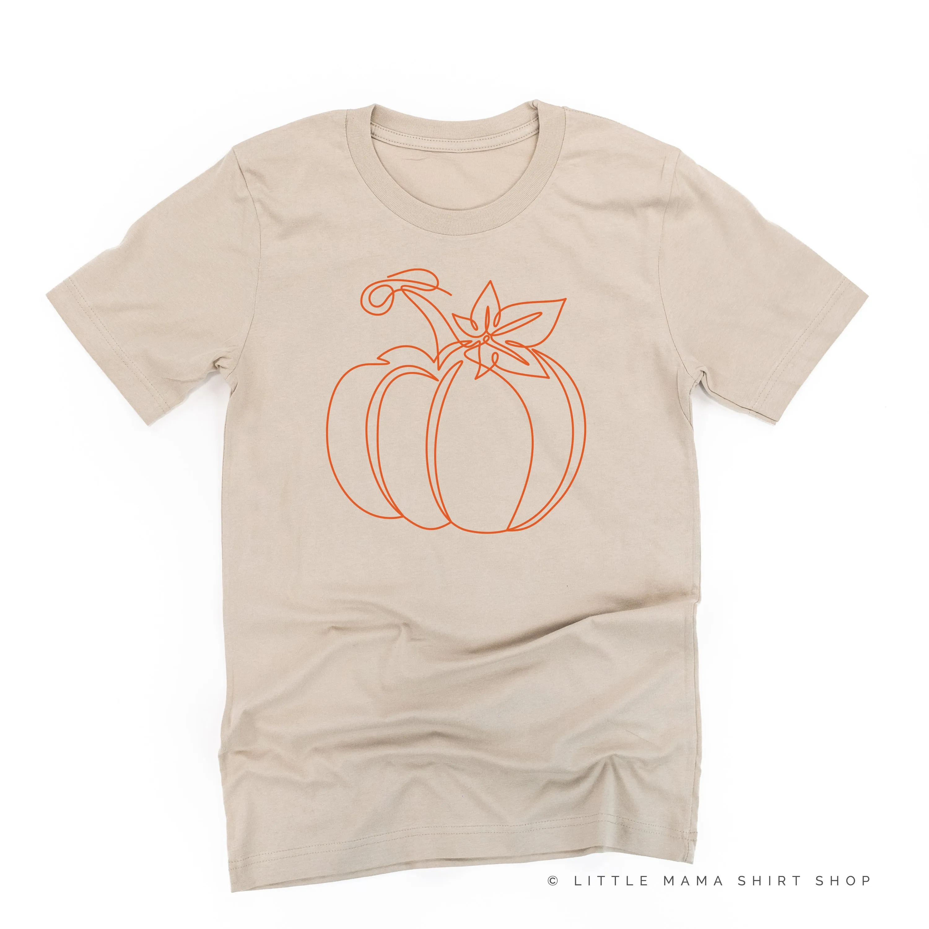 OUTLINE PUMPKIN - Unisex Tee