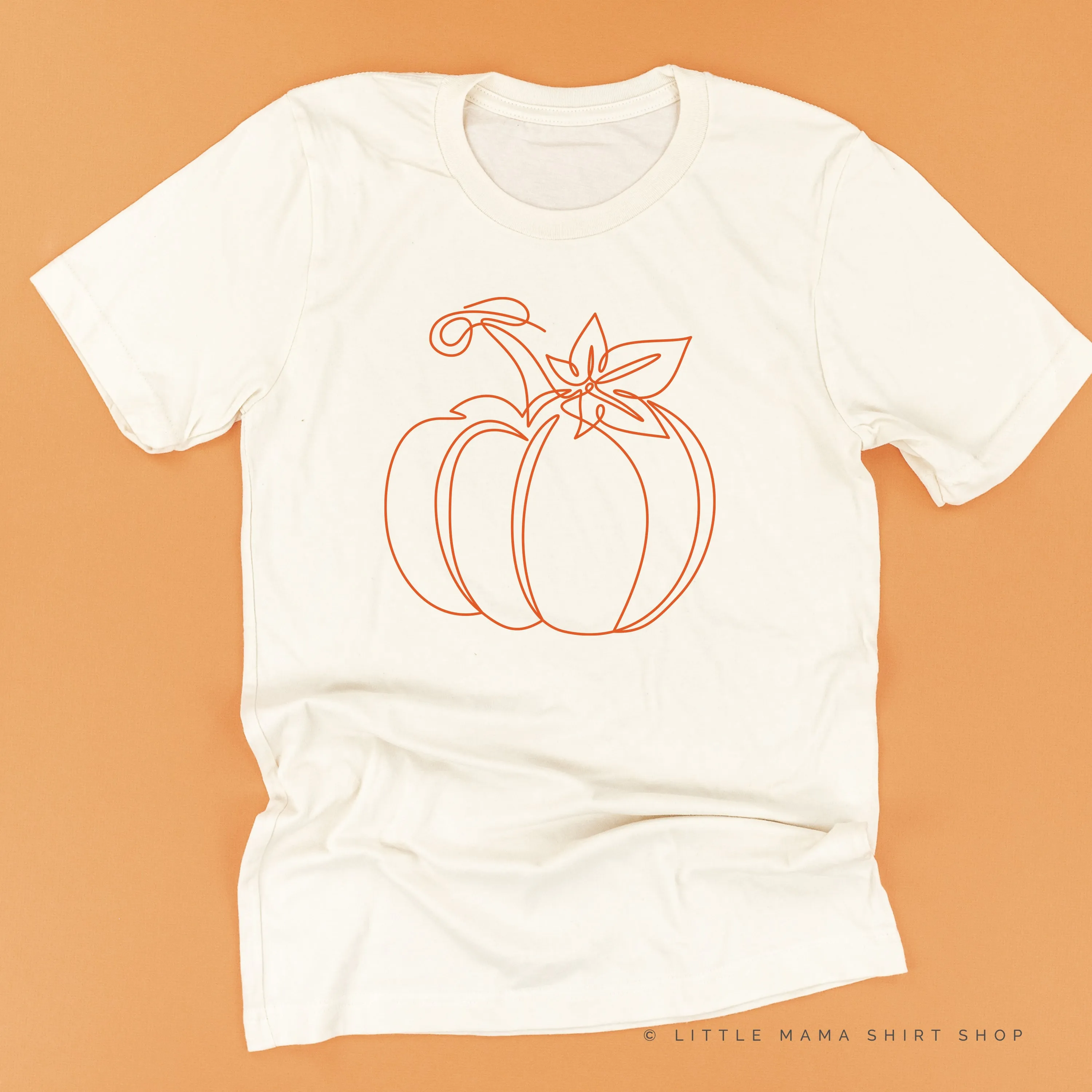 OUTLINE PUMPKIN - Unisex Tee