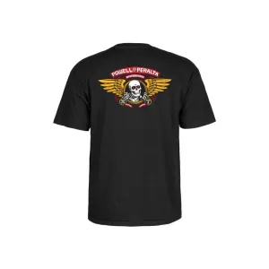 Powell Peralta Winged Ripper Tee - Black