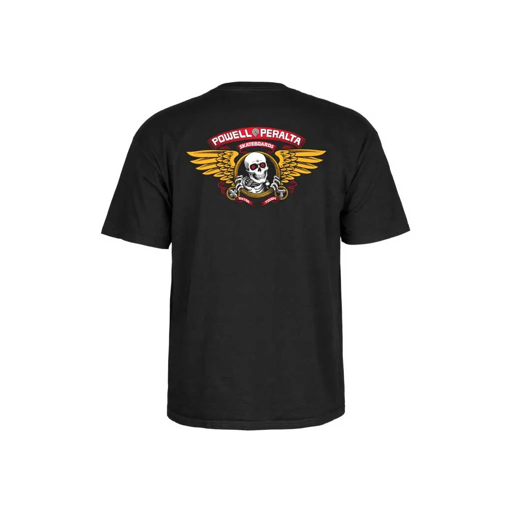 Powell Peralta Winged Ripper Tee - Black
