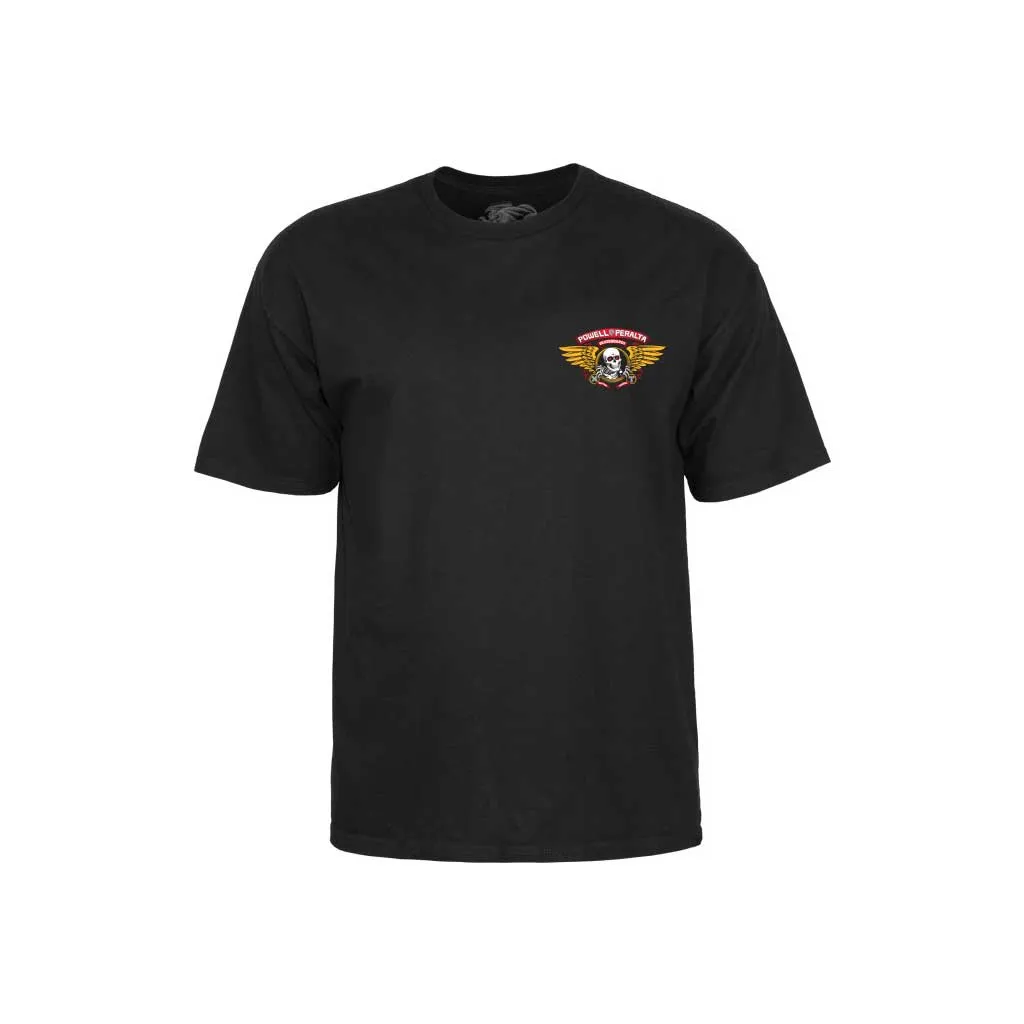 Powell Peralta Winged Ripper Tee - Black