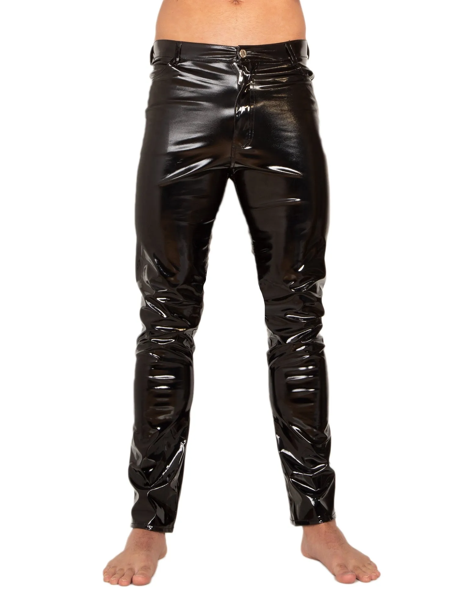 PVC Straight Cut Jeans