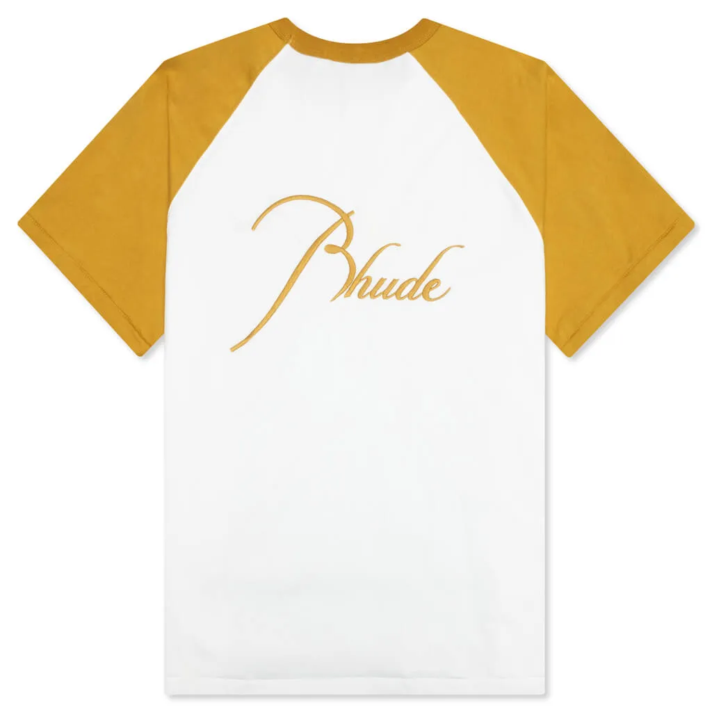 Raglan Tee - Mustard