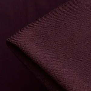 Remnant of Bamboo Jersey Knit - Blackberry (250gsm)