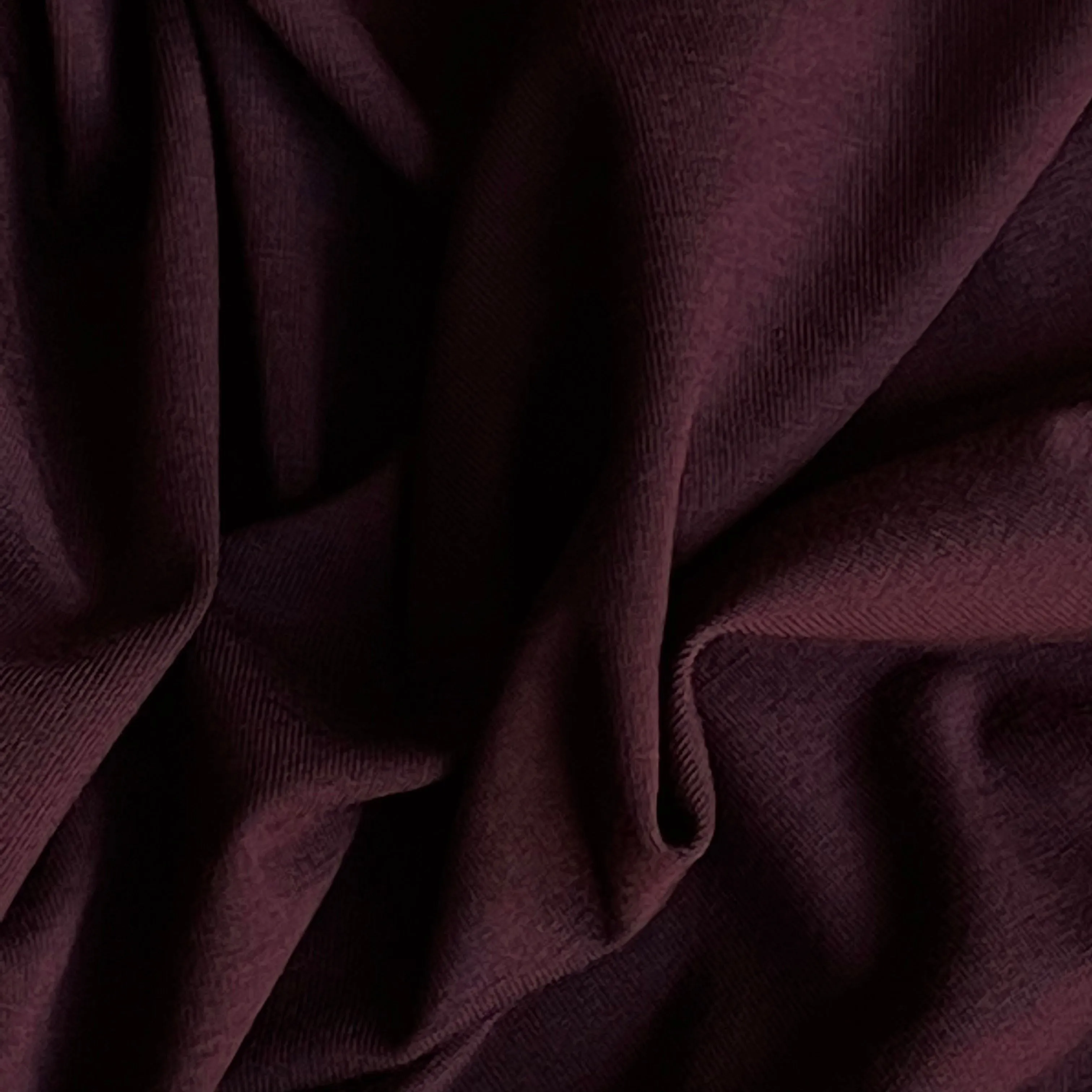 Remnant of Bamboo Jersey Knit - Blackberry (250gsm)