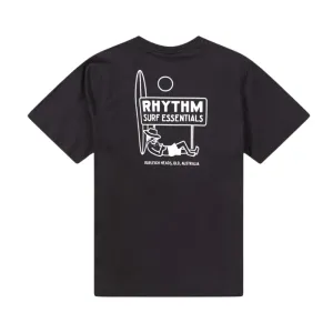 RHYTHM T-Shirt Siesta (Small-XLarge) Black