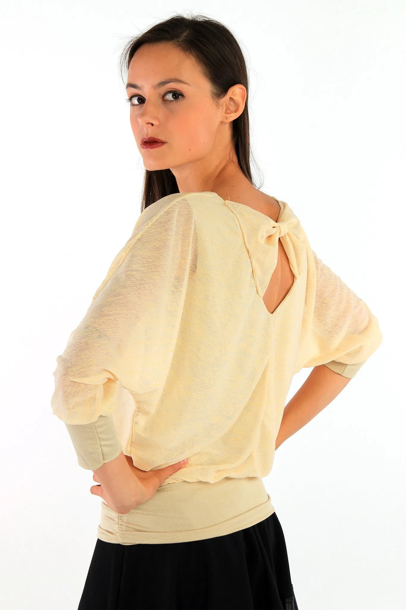 Ribbon Relaxed Top