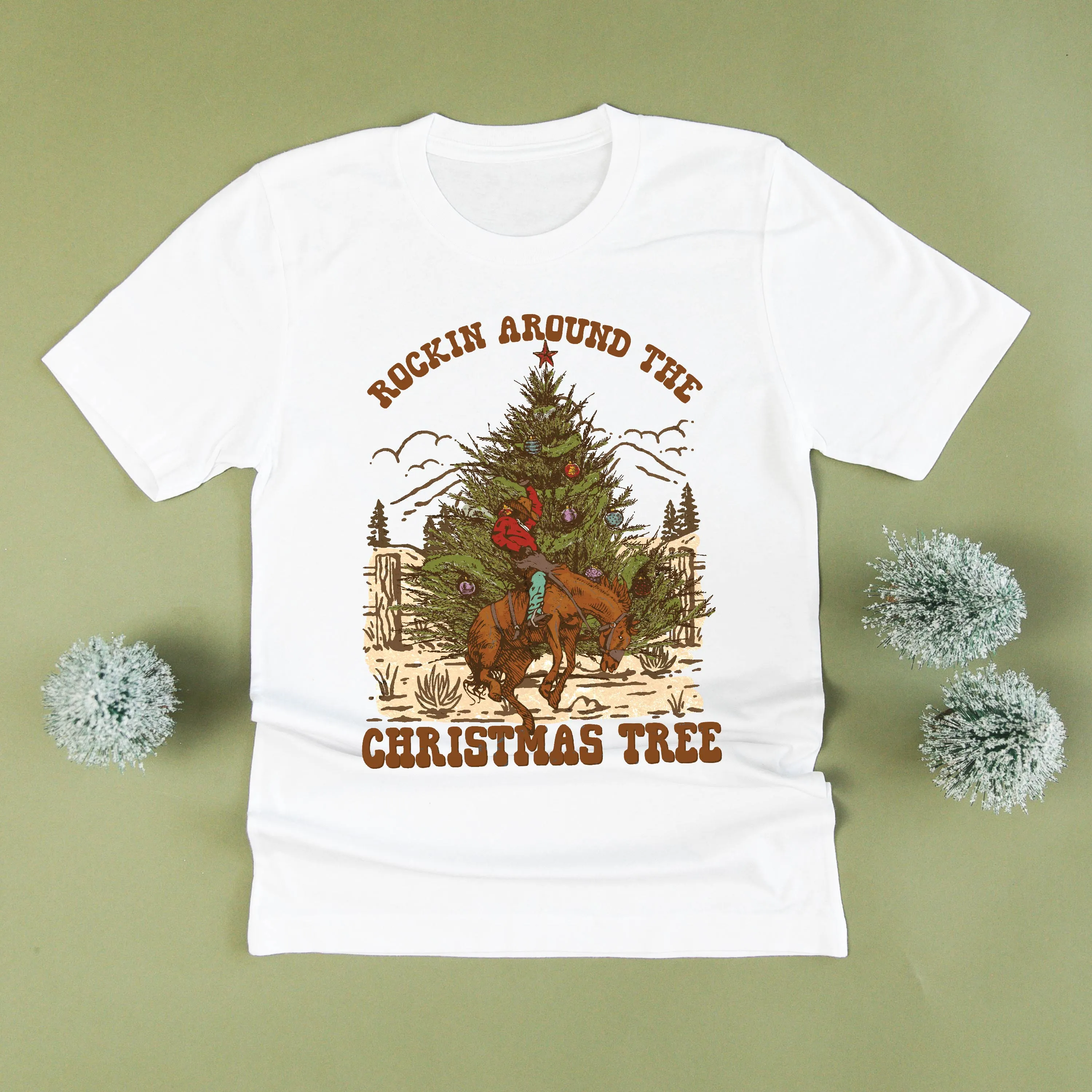 Rockin Around The Christmas Tree - Unisex Tee