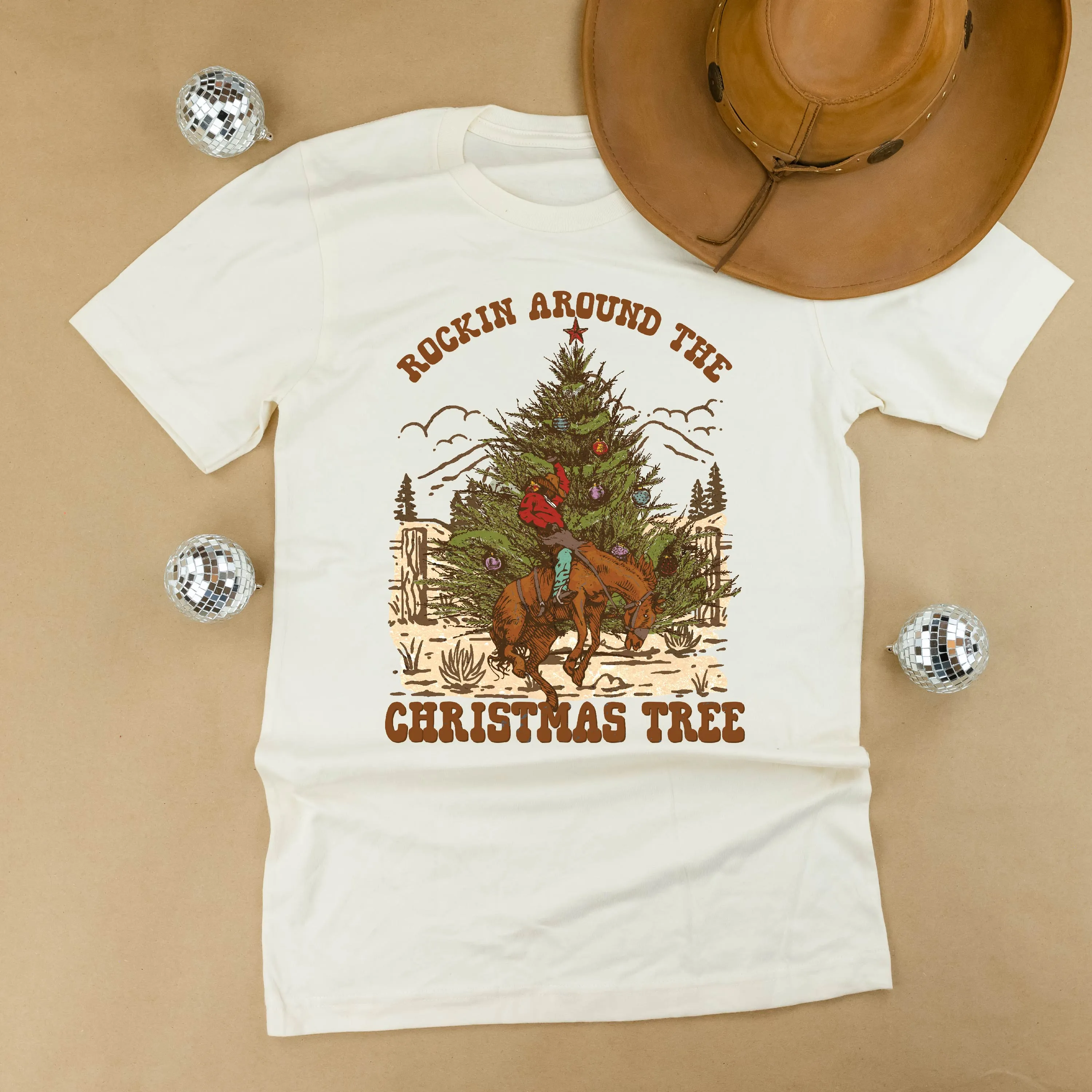 Rockin Around The Christmas Tree - Unisex Tee